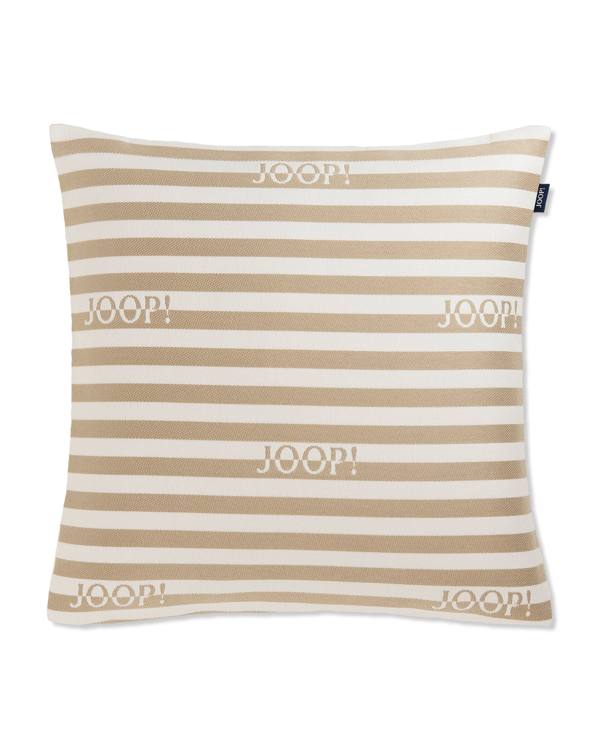 JOOP! FABRICS OUTDOOR ESSENCE Polsterkissen mit Vliesfüllung 50x50 cm, Sand
