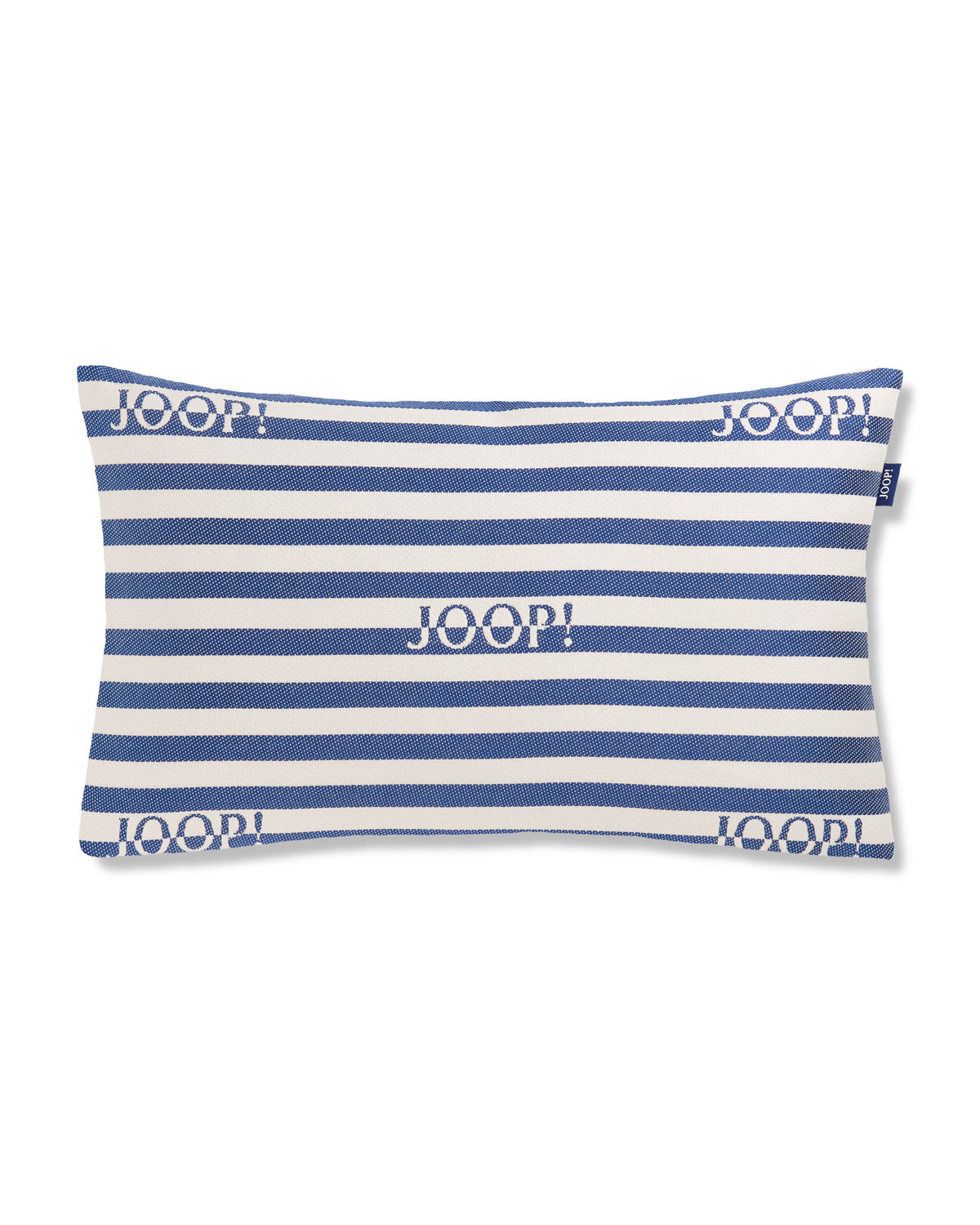 JOOP! FABRICS OUTDOOR ESSENCE Polsterkissen mit Vliesfüllung 30x50 cm, Navy