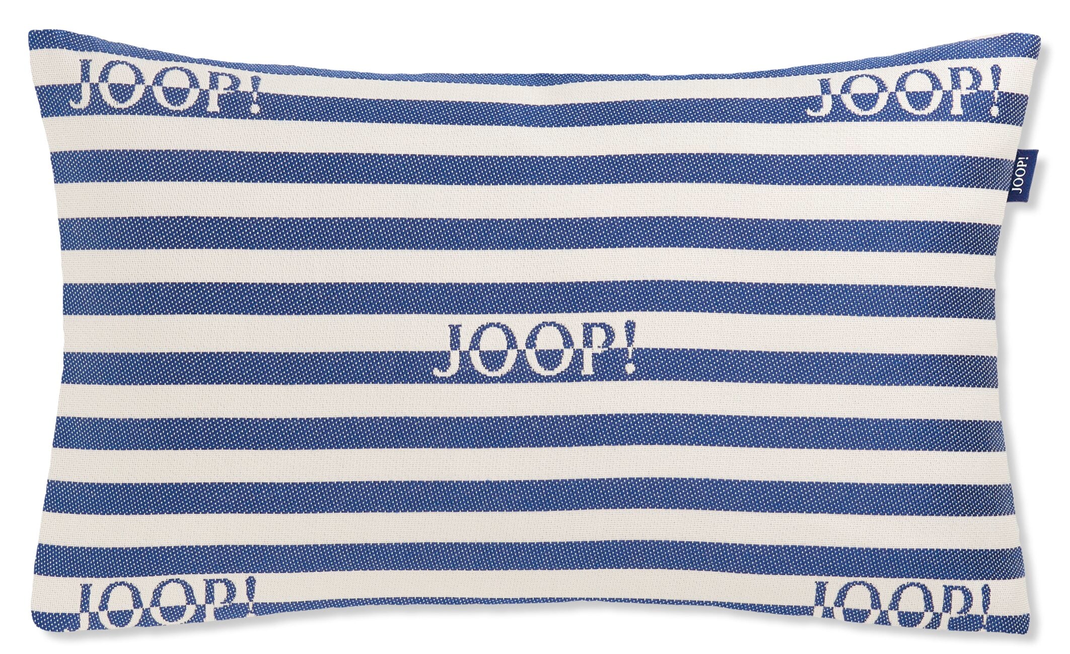JOOP! FABRICS OUTDOOR ESSENCE Polsterkissen mit Vließfüllung 30x50 cm, Navy