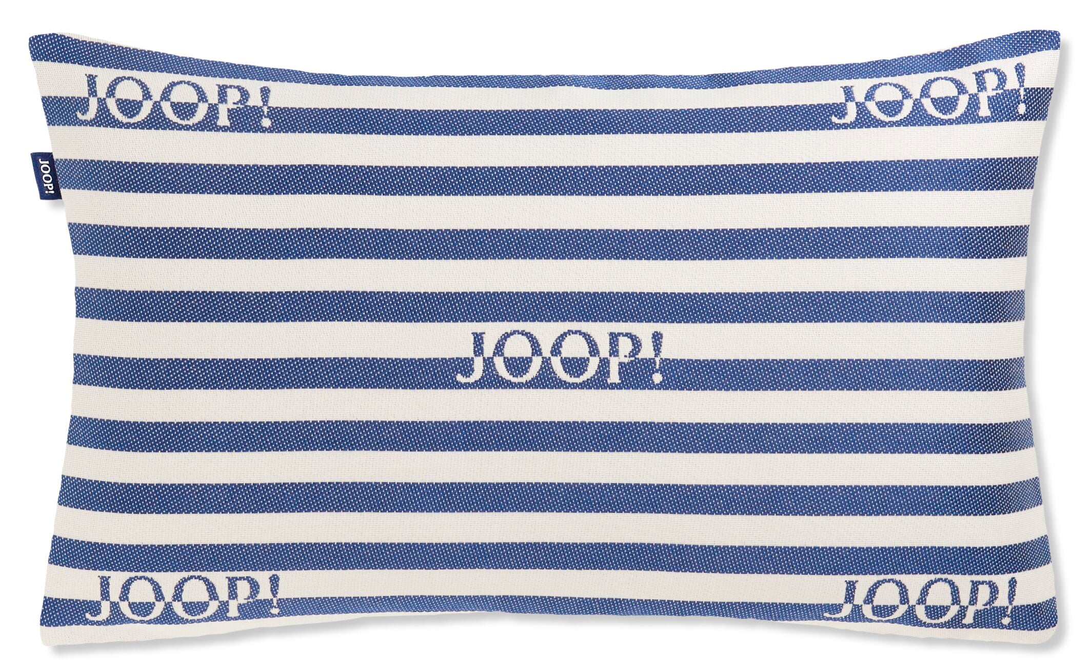 JOOP! FABRICS OUTDOOR ESSENCE Polsterkissen mit Vließfüllung 30x50 cm, Navy