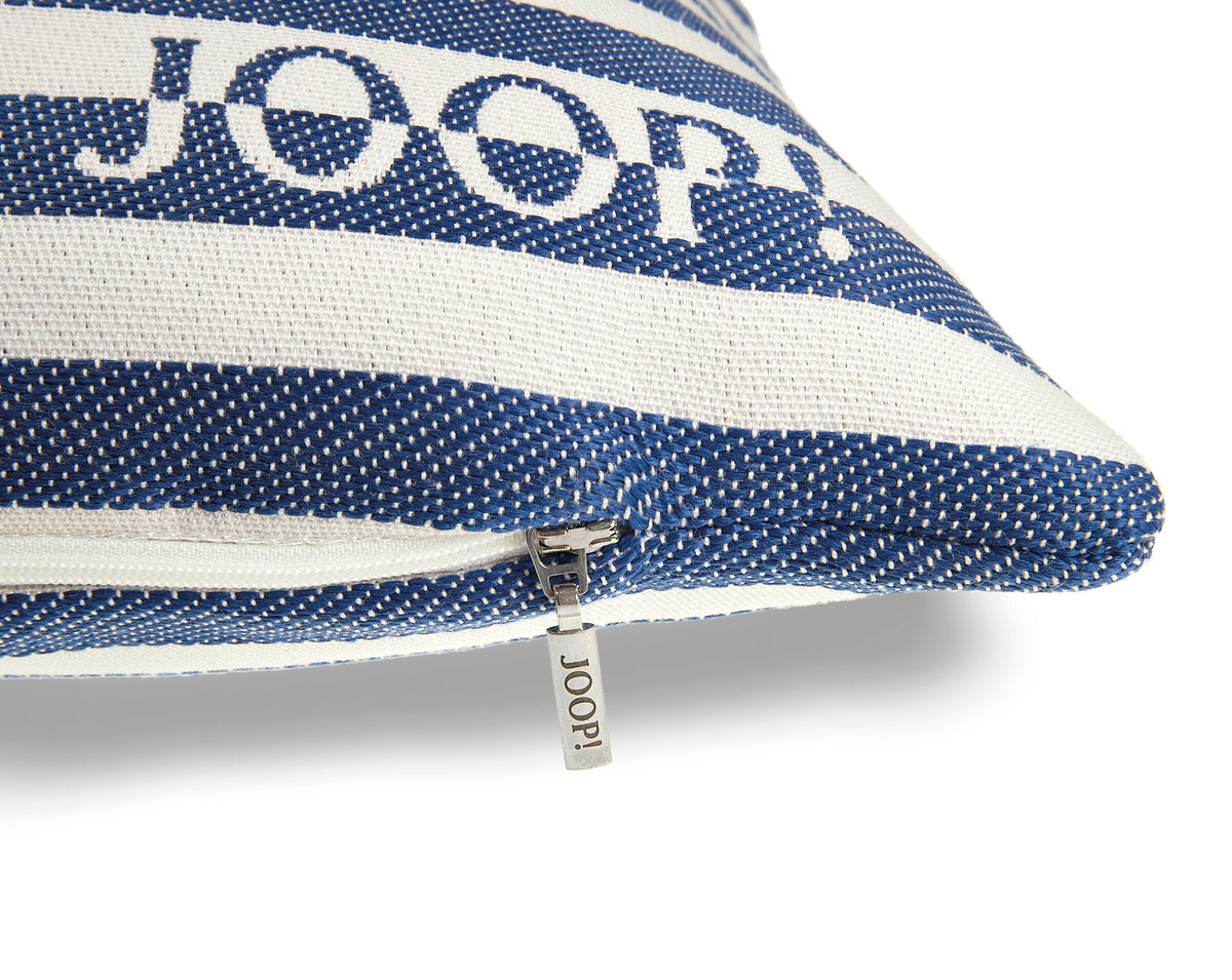 JOOP! FABRICS OUTDOOR ESSENCE Polsterkissen mit Vliesfüllung 50x50 cm, Navy
