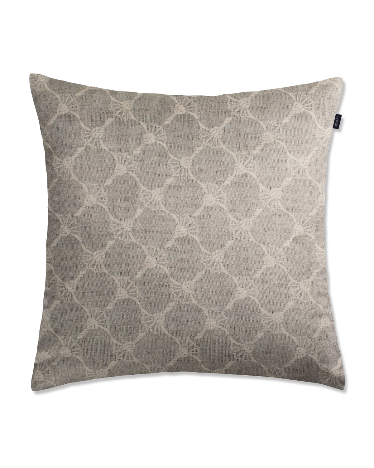 JOOP! FABRICS COLLECTION GRACE Polsterkissen mit Vliesfüllung 50x50 cm, Graphit