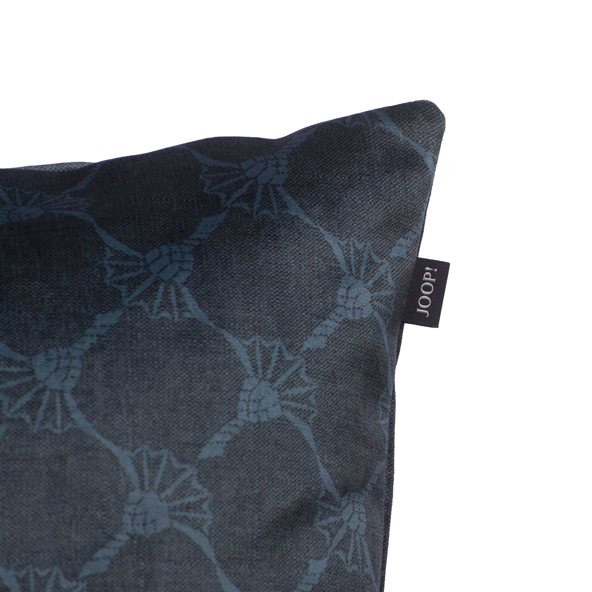 JOOP! FABRICS COLLECTION GRACE Polsterkissen mit Vließfüllung 50x50 cm, Blau