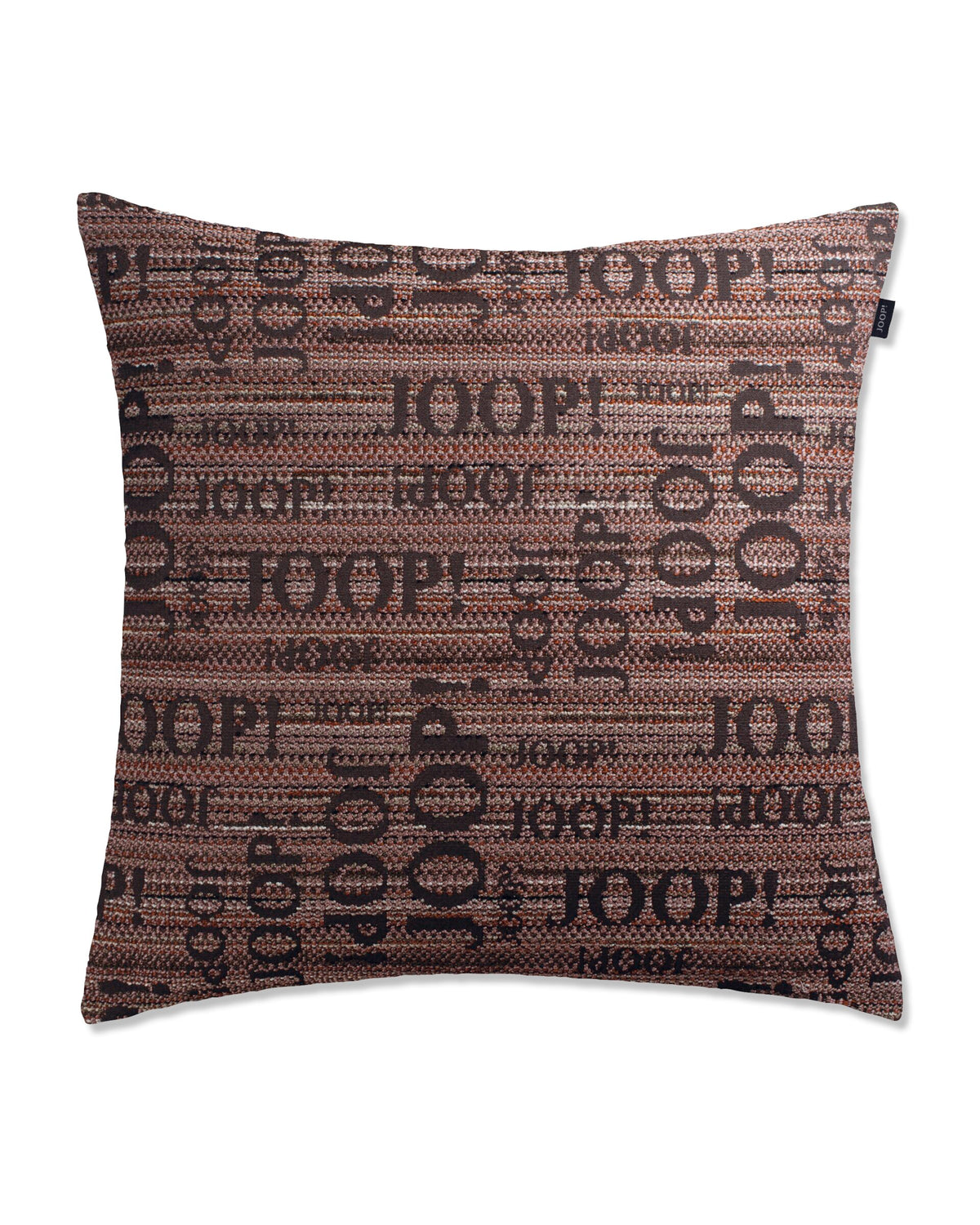 JOOP! FABRICS COLLECTION LOGO STATEMENT Polsterkissen mit Vliesfüllung 50x50 cm, Rose