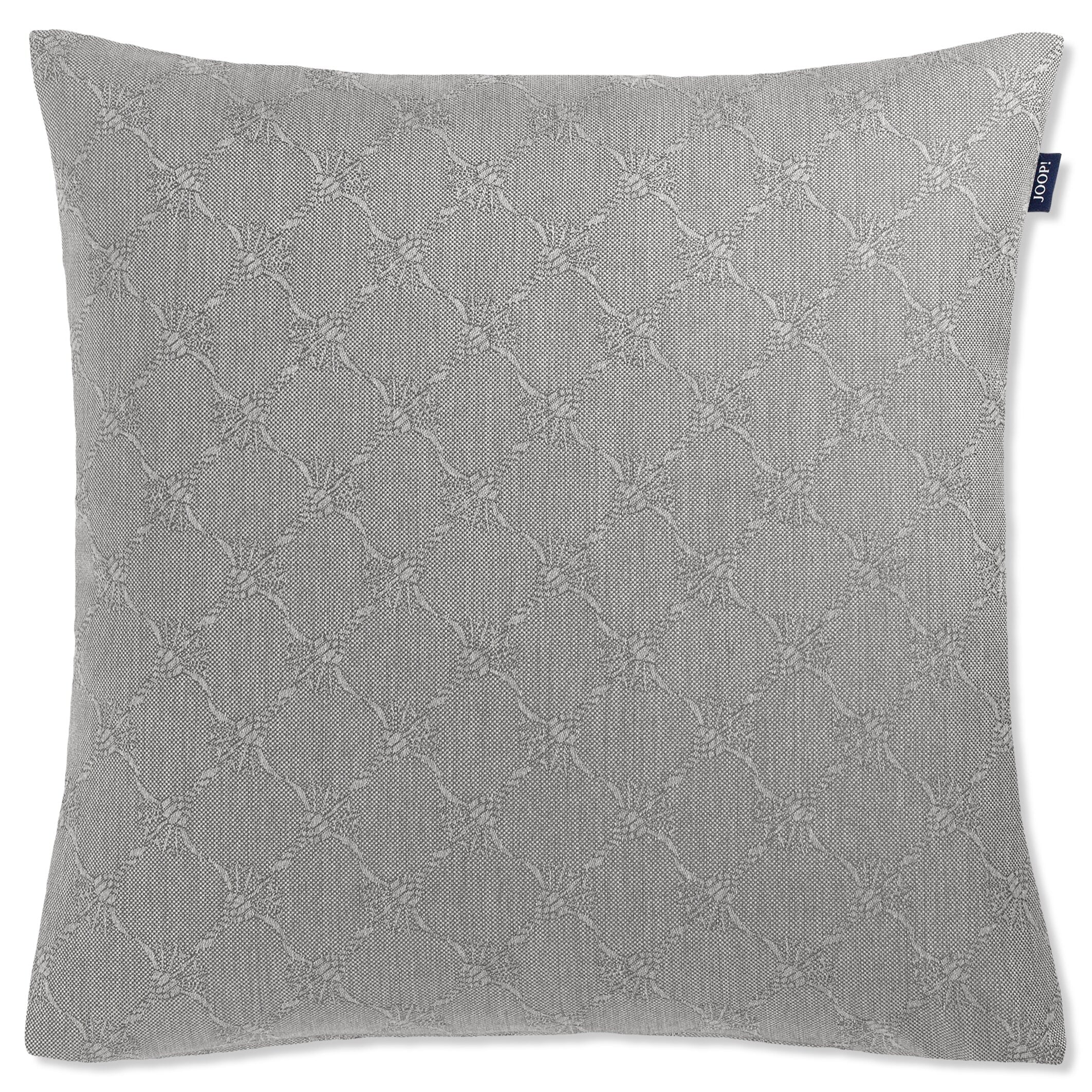 JOOP! FABRICS OUTDOOR MODEST CORNFLOWER Polsterkissen mit Vließfüllung 50x50 cm, Stein