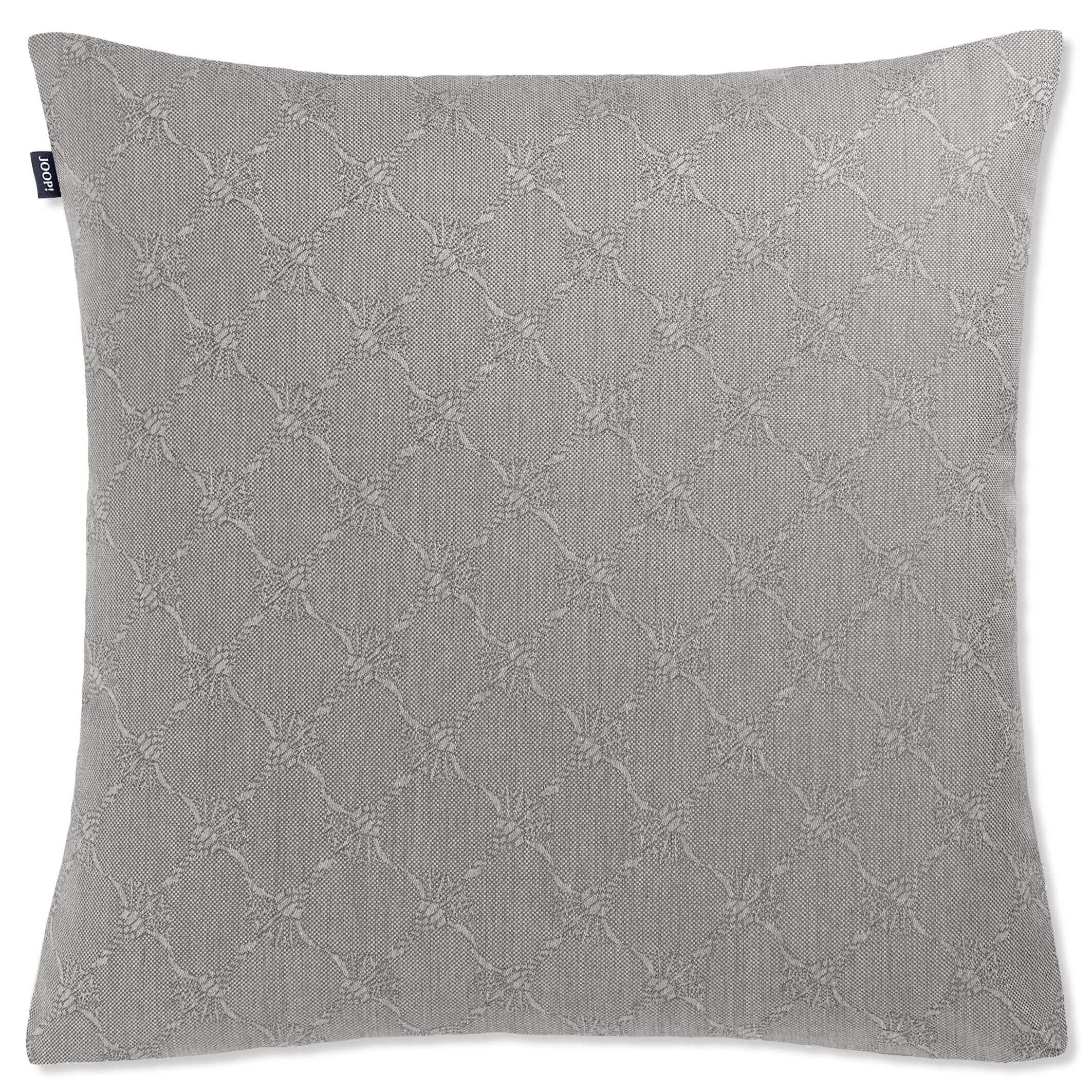 JOOP! FABRICS OUTDOOR MODEST CORNFLOWER Polsterkissen mit Vließfüllung 50x50 cm, Stein