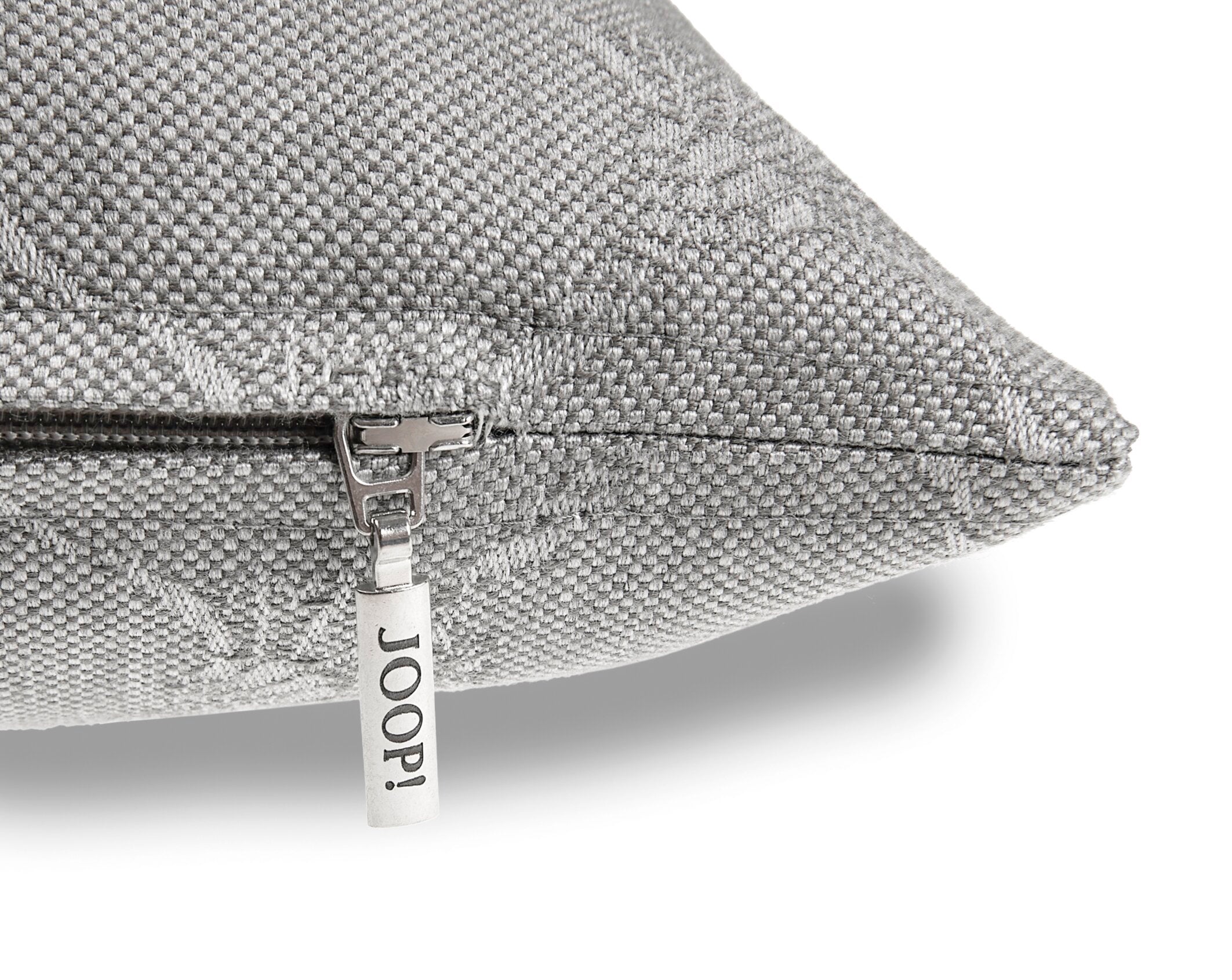 JOOP! FABRICS OUTDOOR MODEST CORNFLOWER Polsterkissen mit Vließfüllung 50x50 cm, Stein