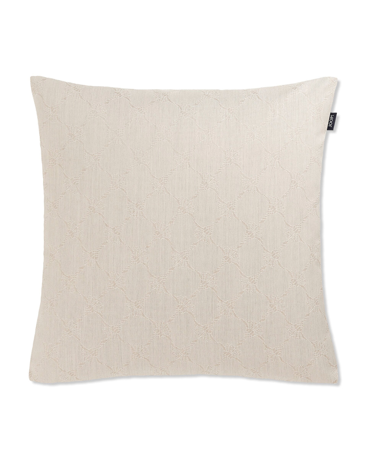 JOOP! FABRICS OUTDOOR MODEST CORNFLOWER Polsterkissen mit Vliesfüllung 50x50 cm, Natur