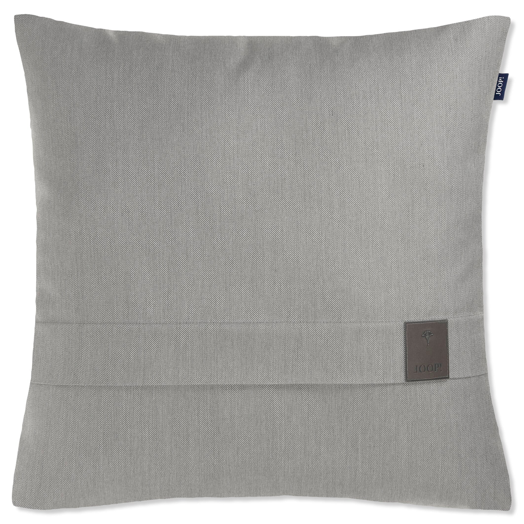 JOOP! FABRICS OUTDOOR MODEST Polsterkissen mit Vließfüllung 60x60 cm, Stein