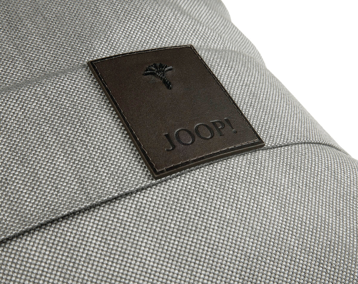 JOOP! FABRICS OUTDOOR MODEST Polsterkissen mit Vliesfüllung 60x60 cm, Stein