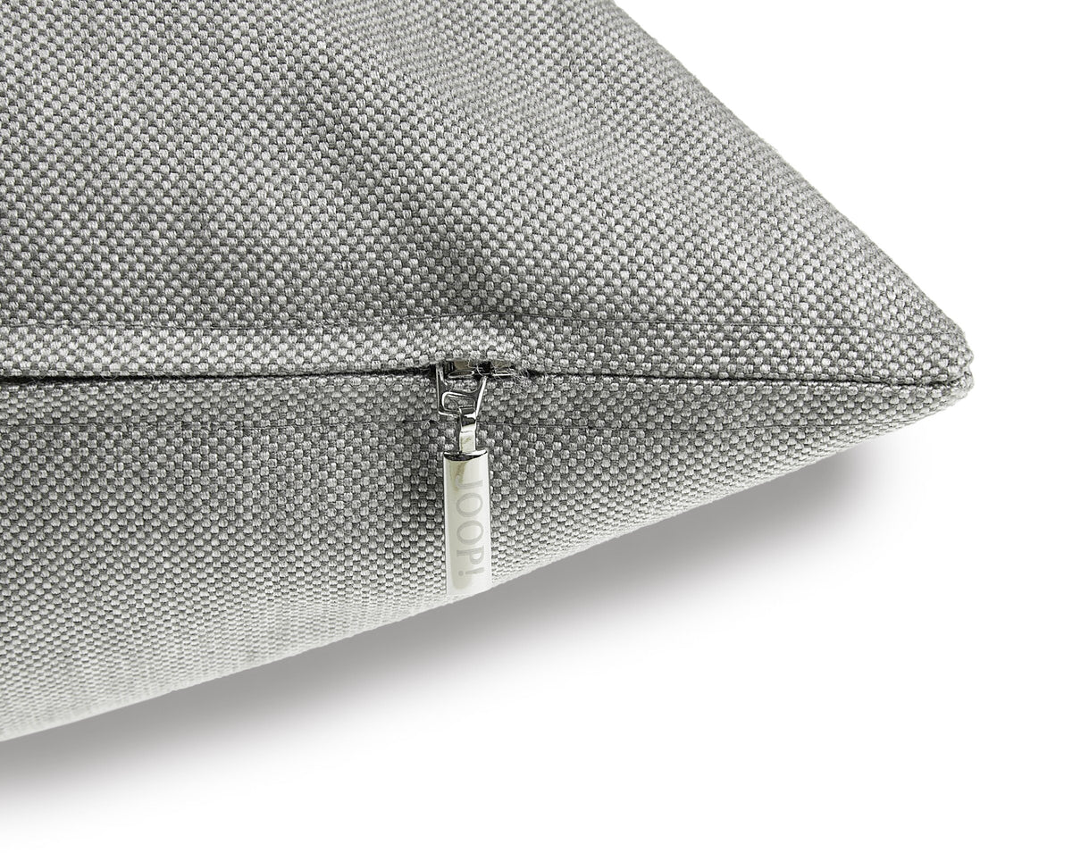 JOOP! FABRICS OUTDOOR MODEST Polsterkissen mit Vliesfüllung 60x60 cm, Stein