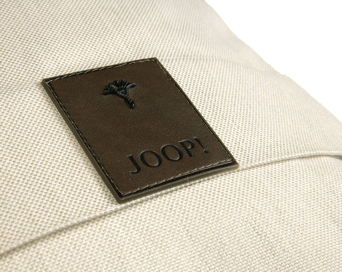 JOOP! FABRICS OUTDOOR MODEST Polsterkissen mit Vliesfüllung 60x60 cm, Natur