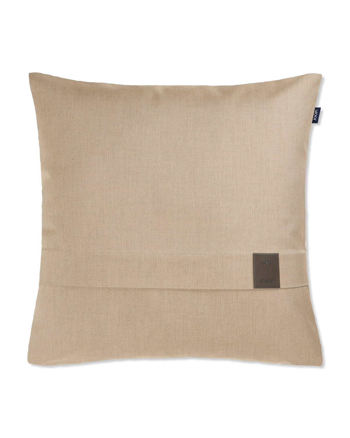 JOOP! FABRICS OUTDOOR MODEST Polsterkissen mit Vliesfüllung 60x60 cm, Sand