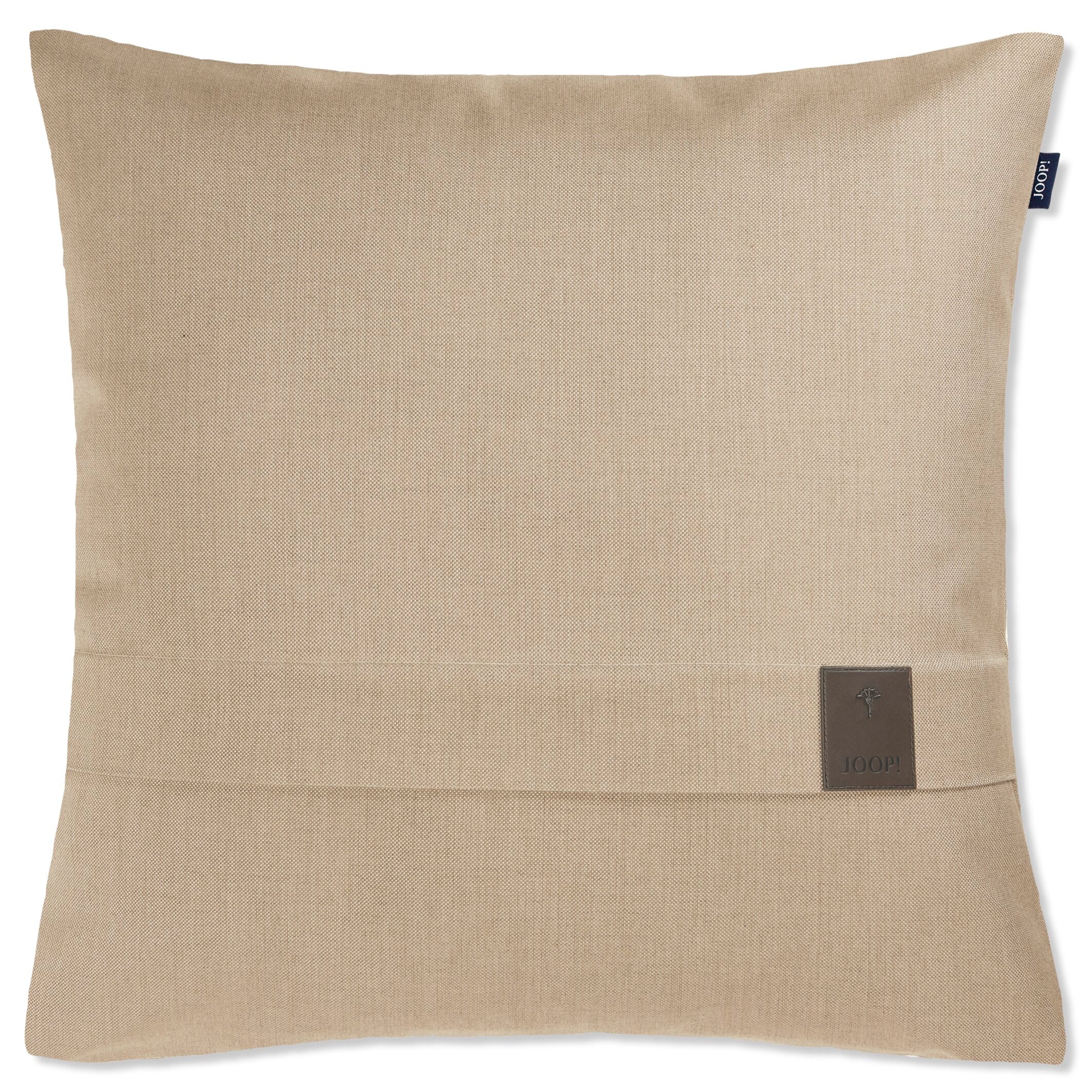 JOOP! FABRICS OUTDOOR MODEST Polsterkissen mit Vließfüllung 60x60 cm, Sand