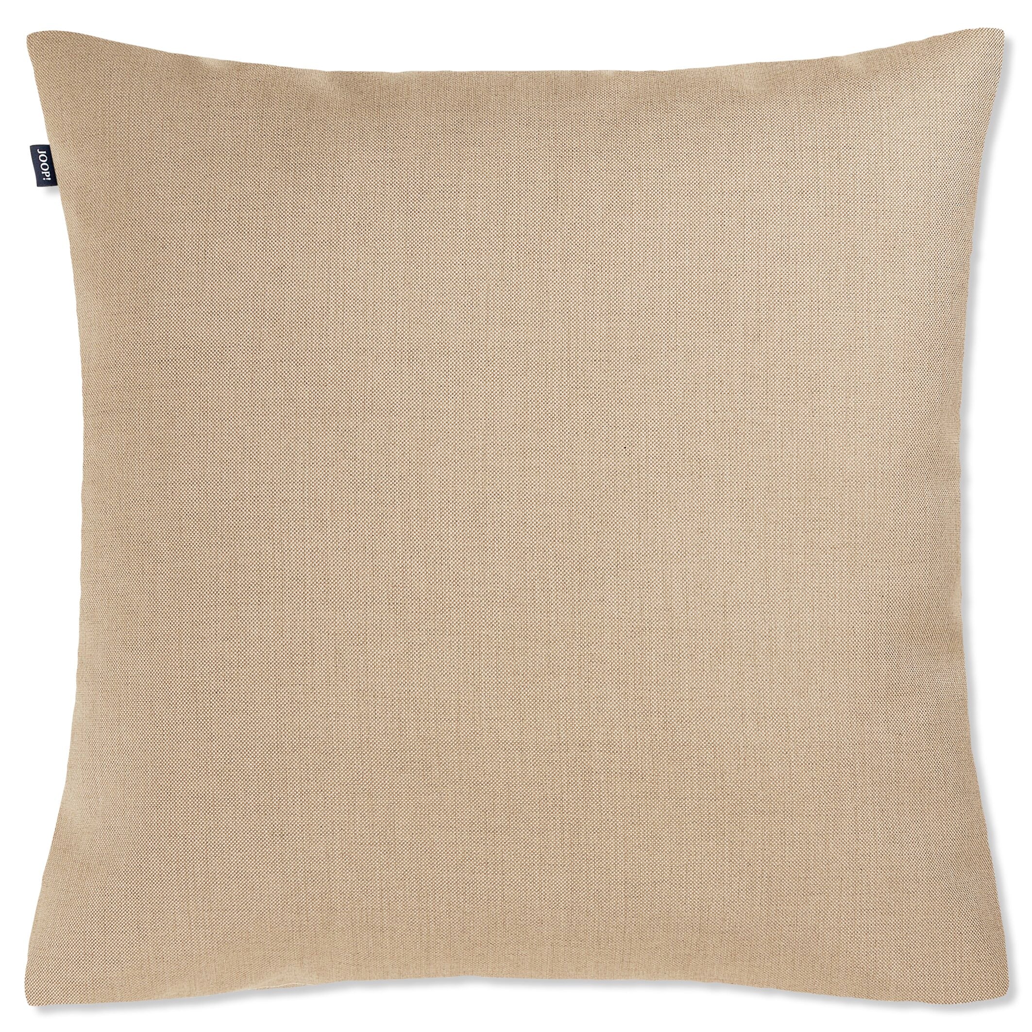 JOOP! FABRICS OUTDOOR MODEST Polsterkissen mit Vließfüllung 60x60 cm, Sand