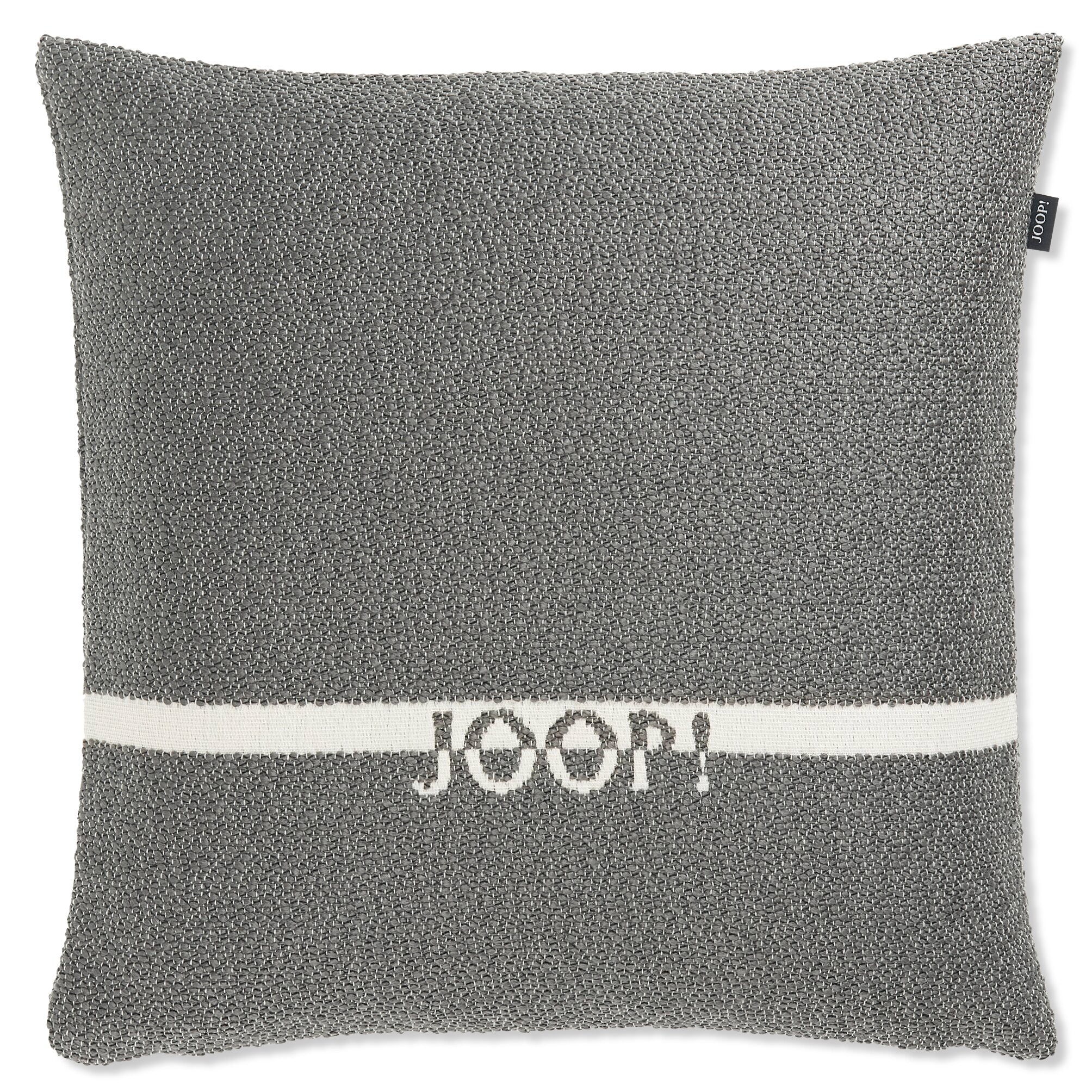 JOOP! FABRICS OUTDOOR NATURAL Polsterkissen mit Vließfüllung 40x40 cm, Stein