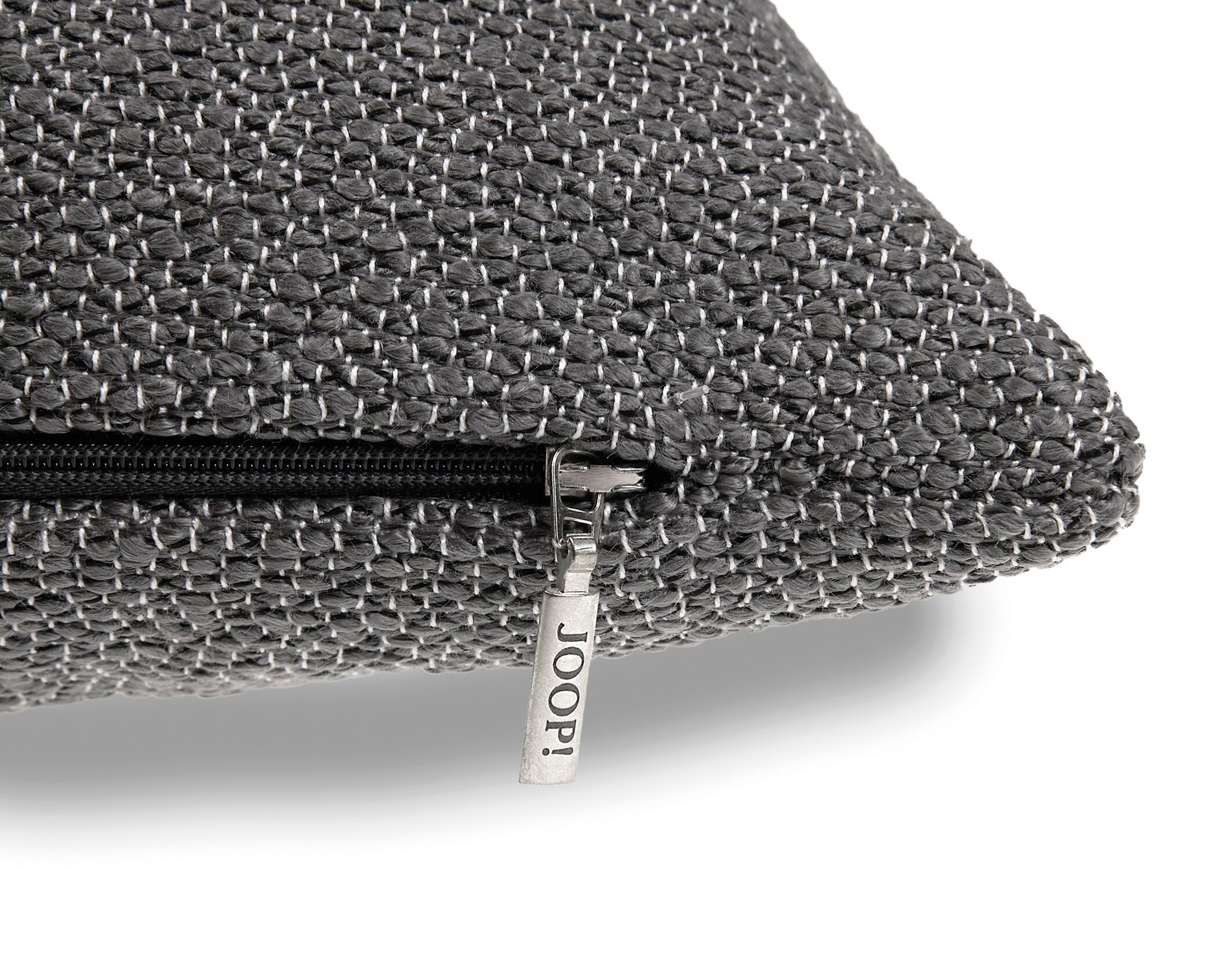 JOOP! FABRICS OUTDOOR NATURAL Polsterkissen mit Vließfüllung 40x40 cm, Stein