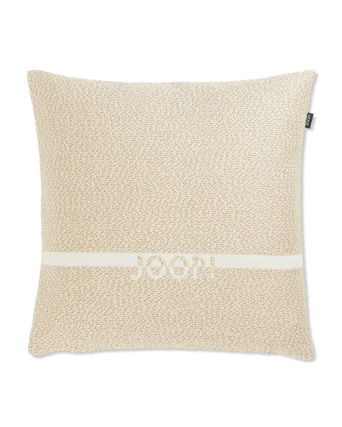 JOOP! FABRICS OUTDOOR NATURAL Polsterkissen mit Vliesfüllung 40x40 cm, Natur