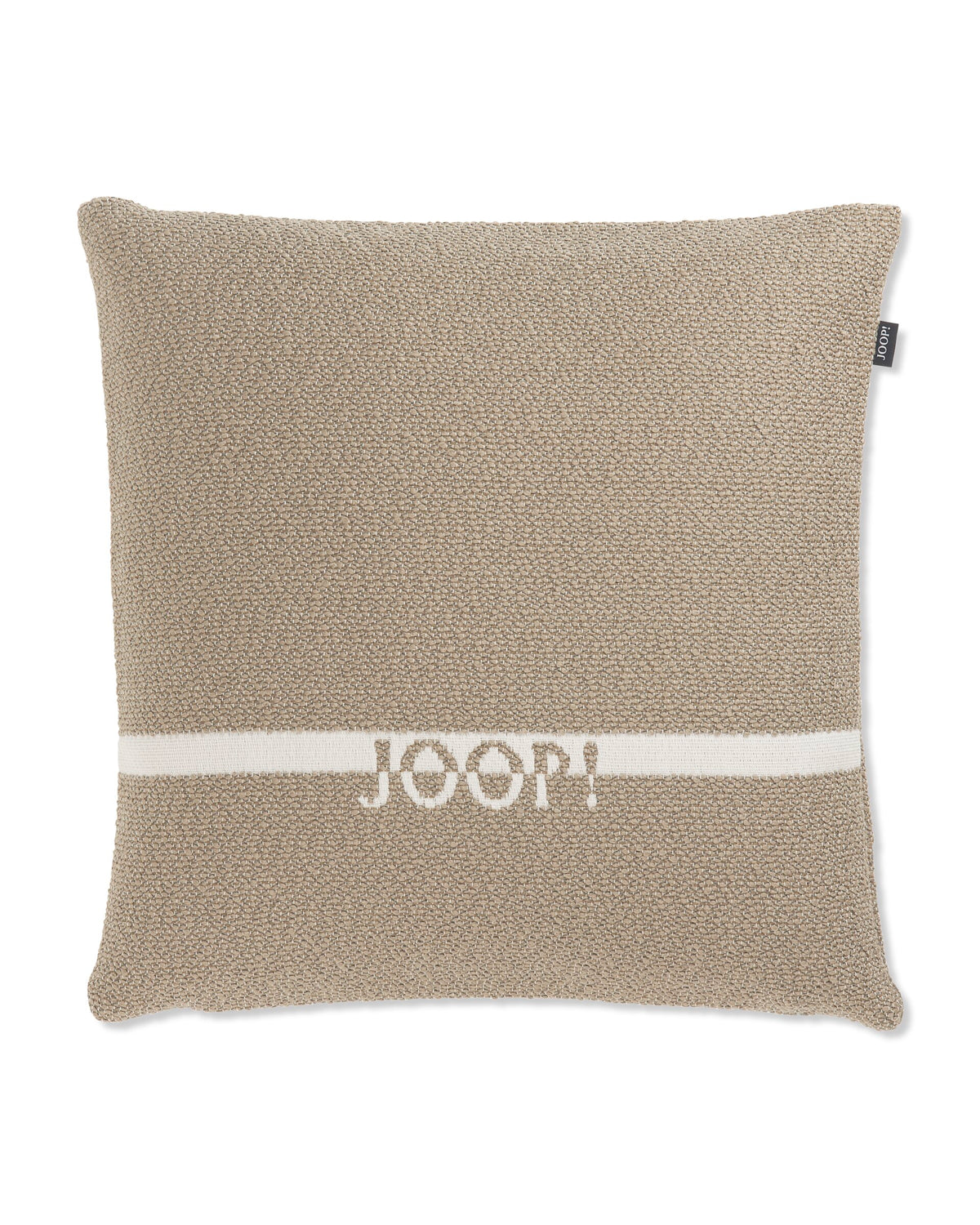 JOOP! FABRICS OUTDOOR NATURAL Polsterkissen mit Vliesfüllung 40x40 cm, Sand