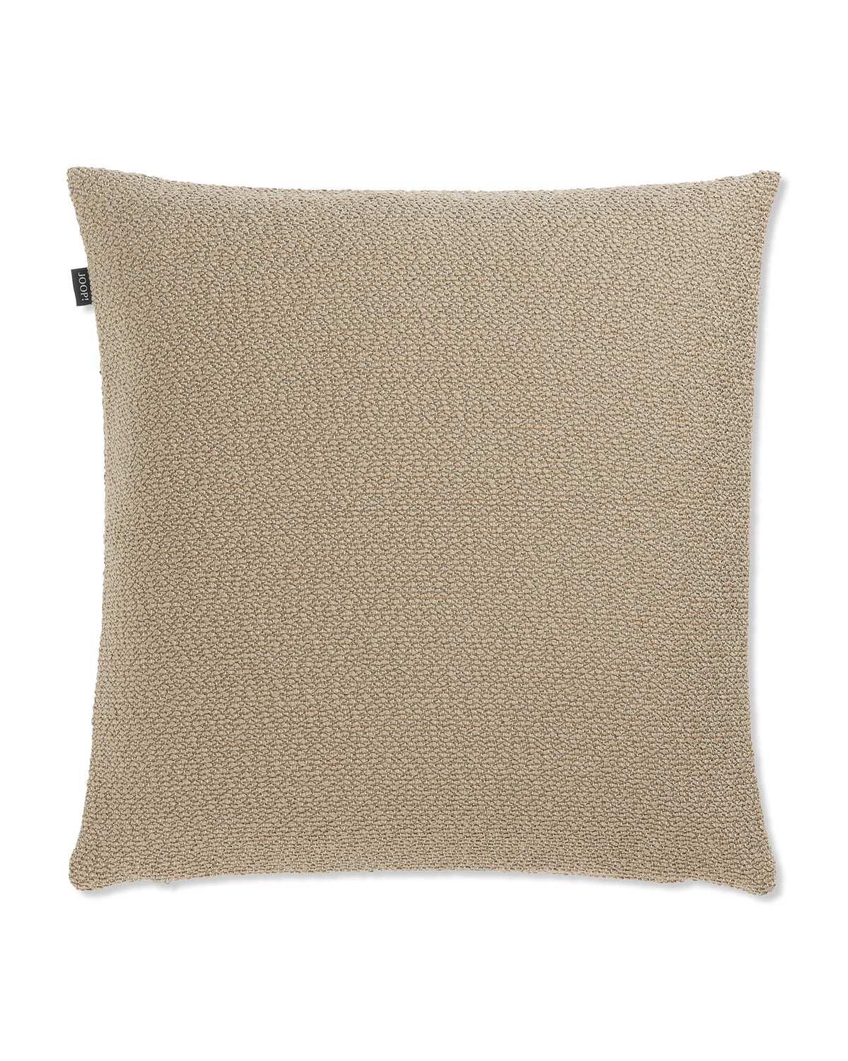JOOP! FABRICS OUTDOOR NATURAL Polsterkissen mit Vliesfüllung 40x40 cm, Sand