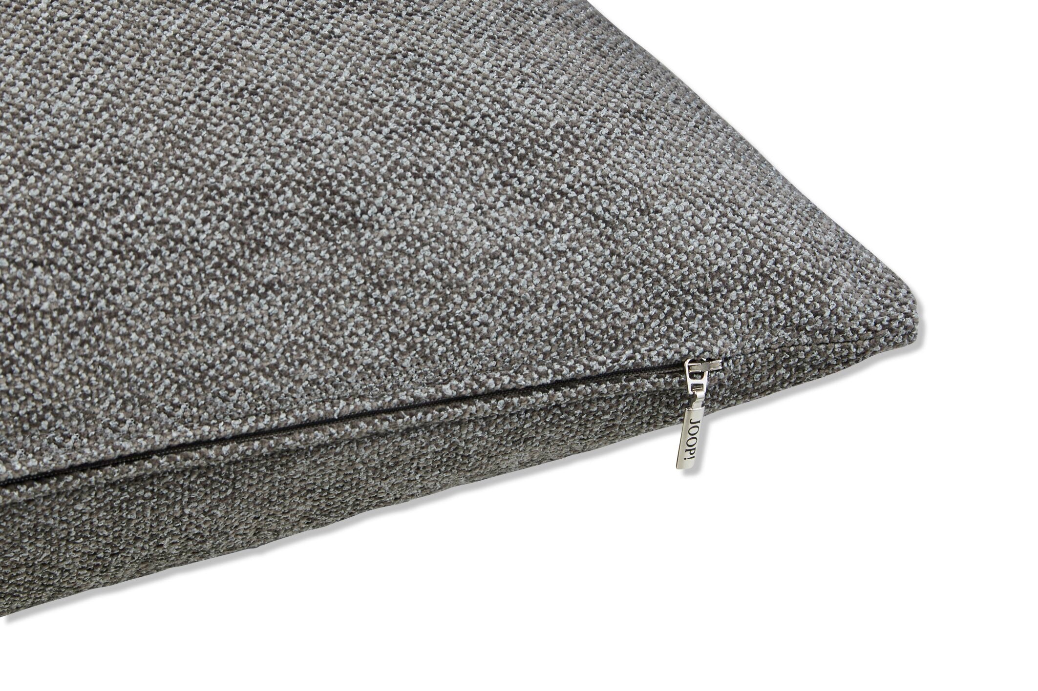 JOOP! FABRICS COLLECTION NOBEL Polsterkissen mit Vließfüllung 40x60 cm, Grau