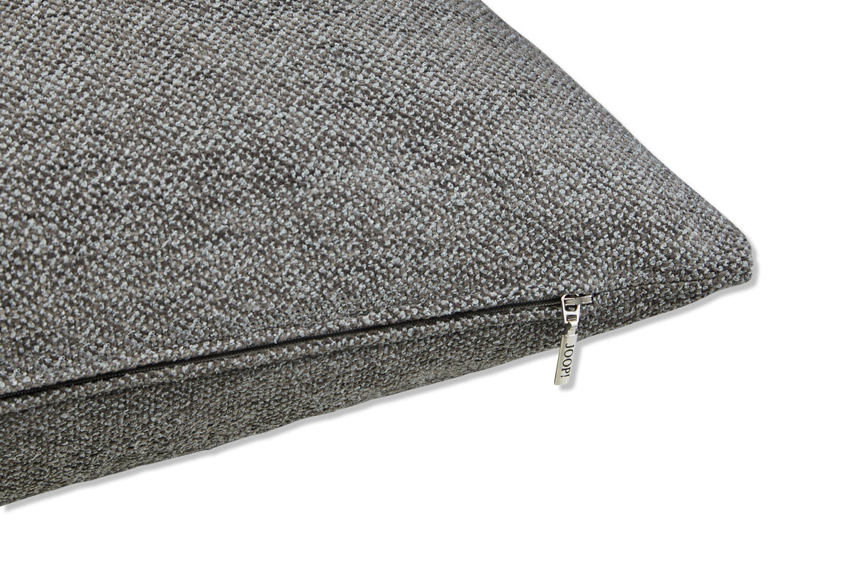 JOOP! FABRICS COLLECTION NOBEL Polsterkissen mit Vliesfüllung 40x60 cm, Grau