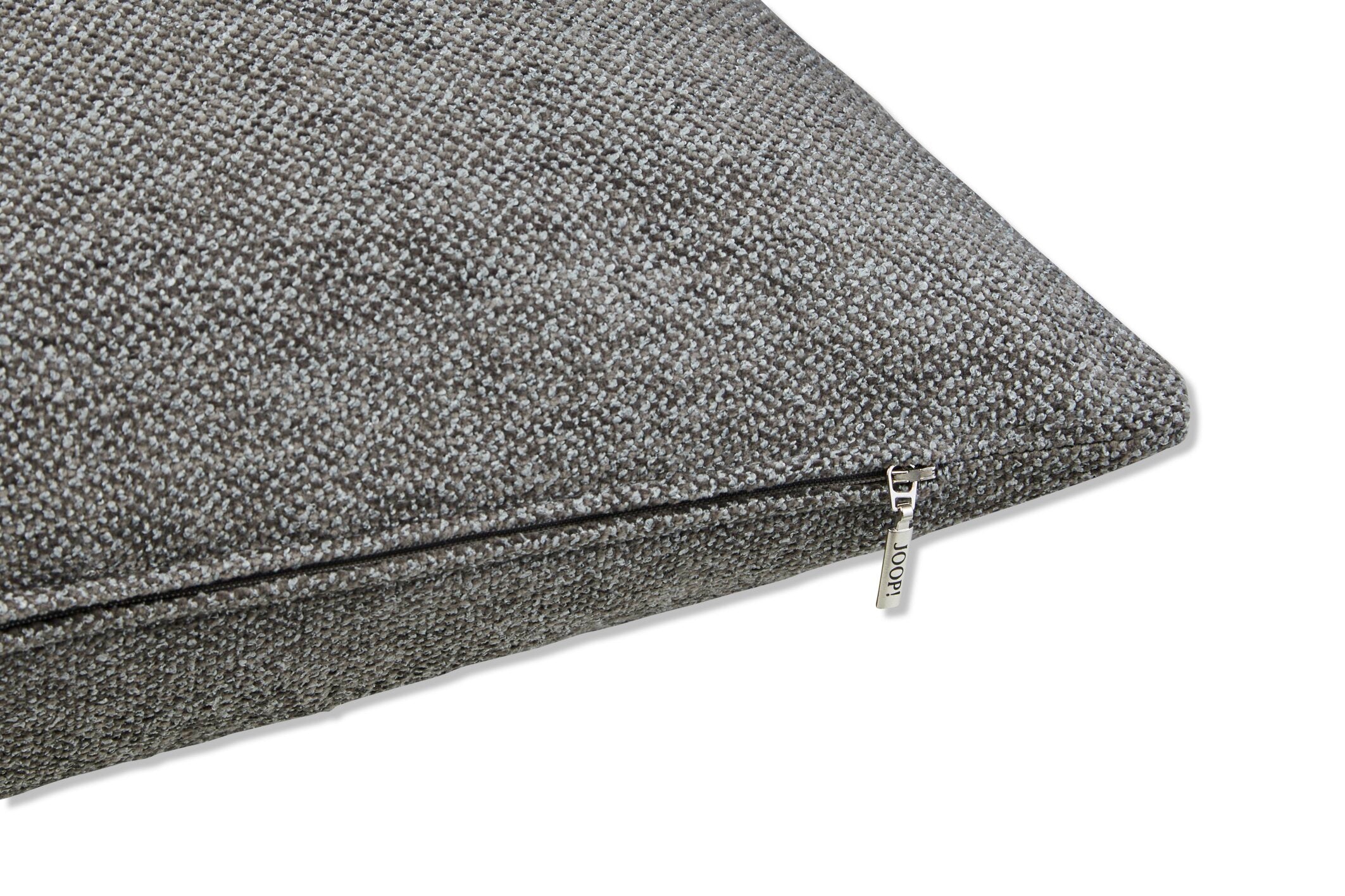 JOOP! FABRICS COLLECTION NOBEL Polsterkissen mit Vließfüllung 60x60 cm, Grau