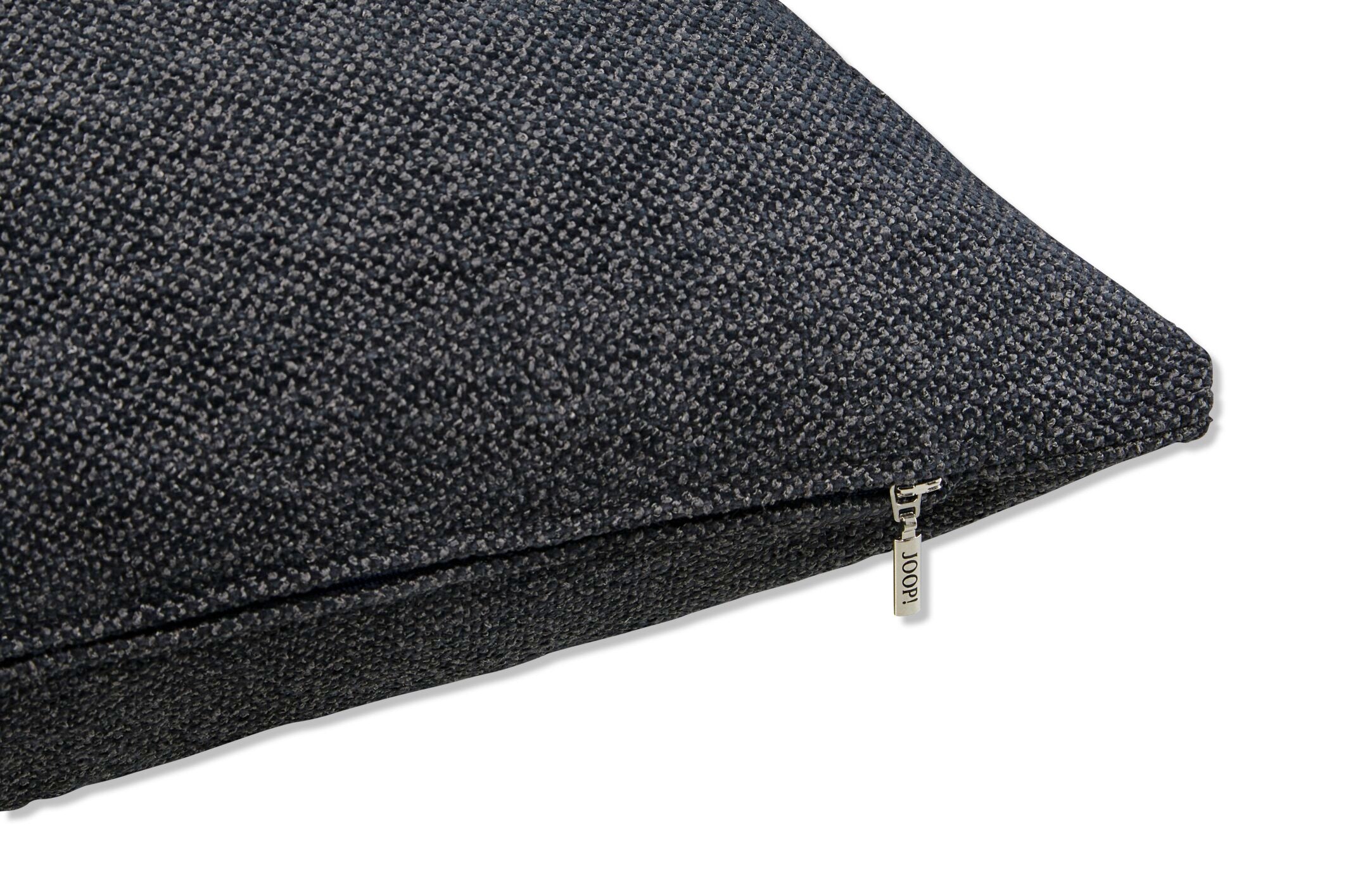 JOOP! FABRICS COLLECTION NOBEL Polsterkissen mit Vließfüllung 40x60 cm, Basalt