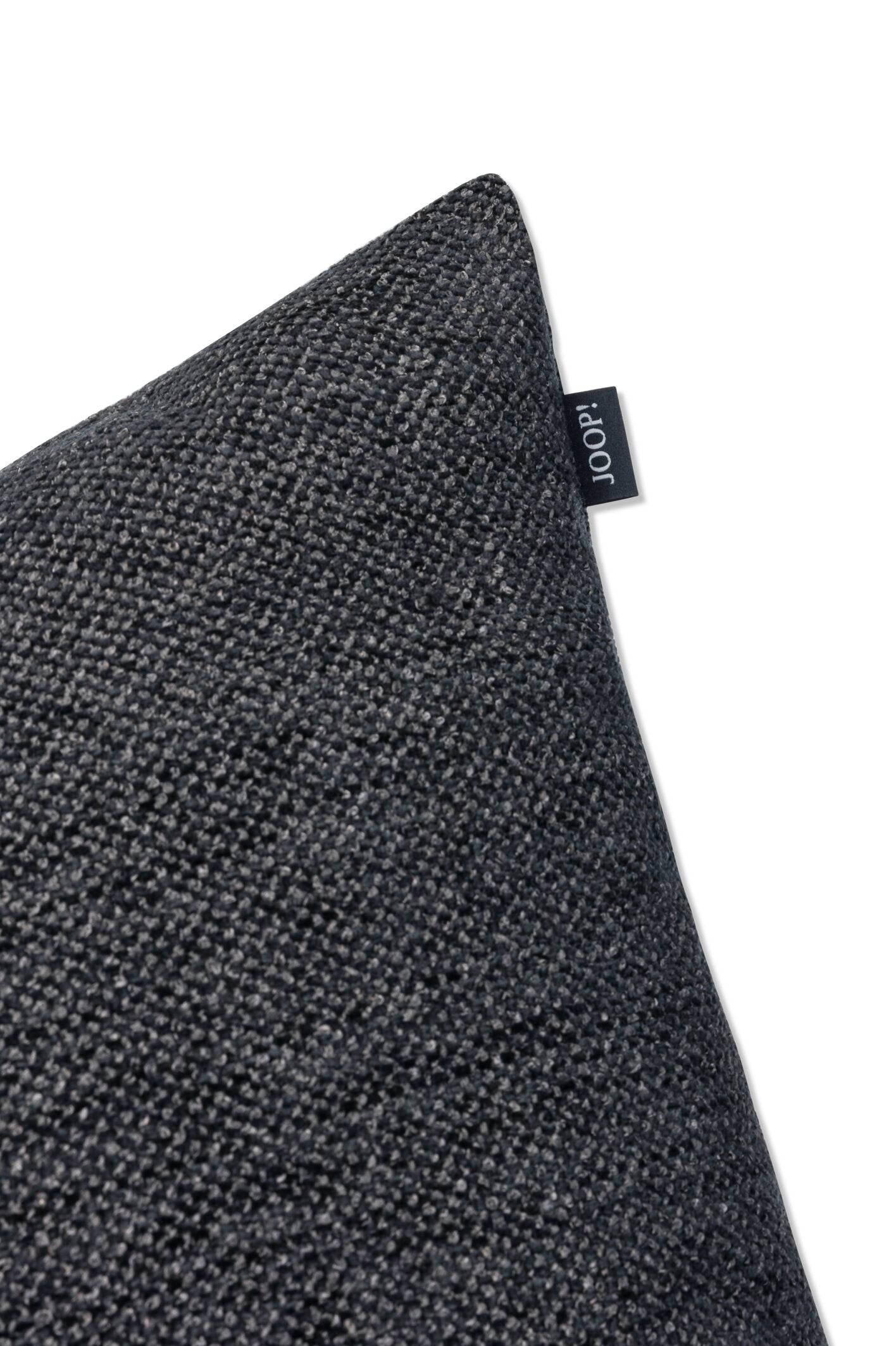 JOOP! FABRICS COLLECTION NOBEL Polsterkissen mit Vließfüllung 40x60 cm, Basalt