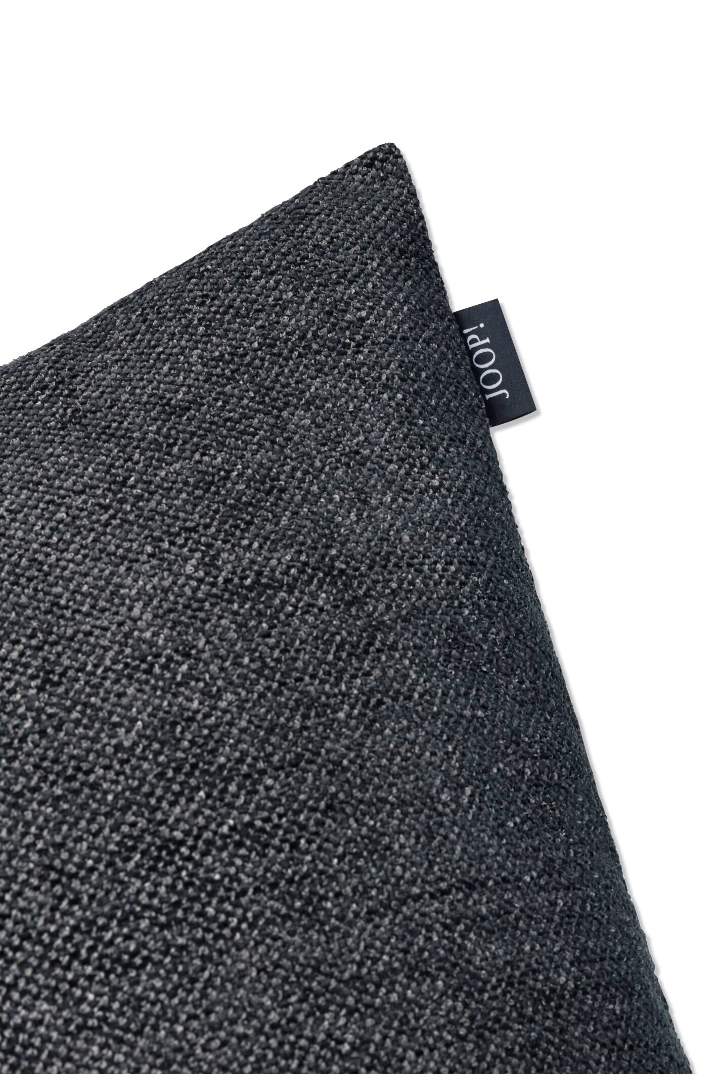 JOOP! FABRICS COLLECTION NOBEL Polsterkissen mit Vließfüllung 60x60 cm, Basalt