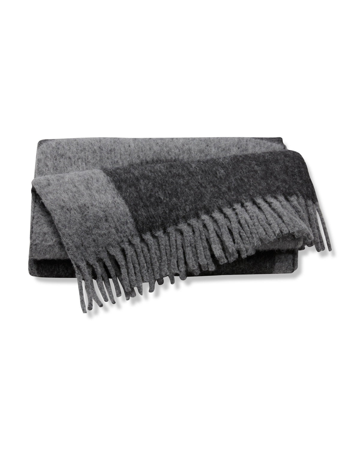 JOOP! FABRICS STUDIO 001 Plaid 140x180 cm, Anthrazit