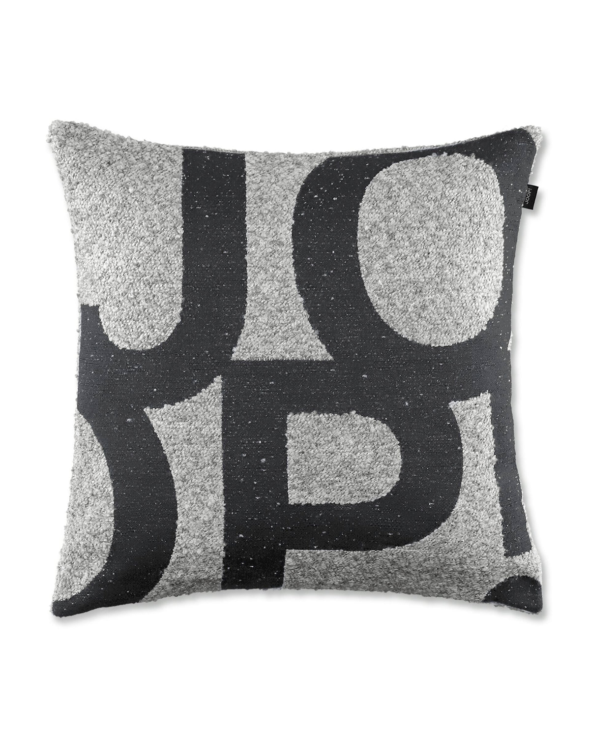 JOOP! FABRICS STUDIO 001 Upholstery Cushion with Fleece Filling 50x50 cm, Anthracite