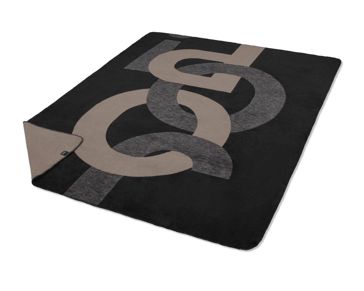 JOOP! FABRICS STUDIO 002 Wohndecke 150x200 cm, Schwarz