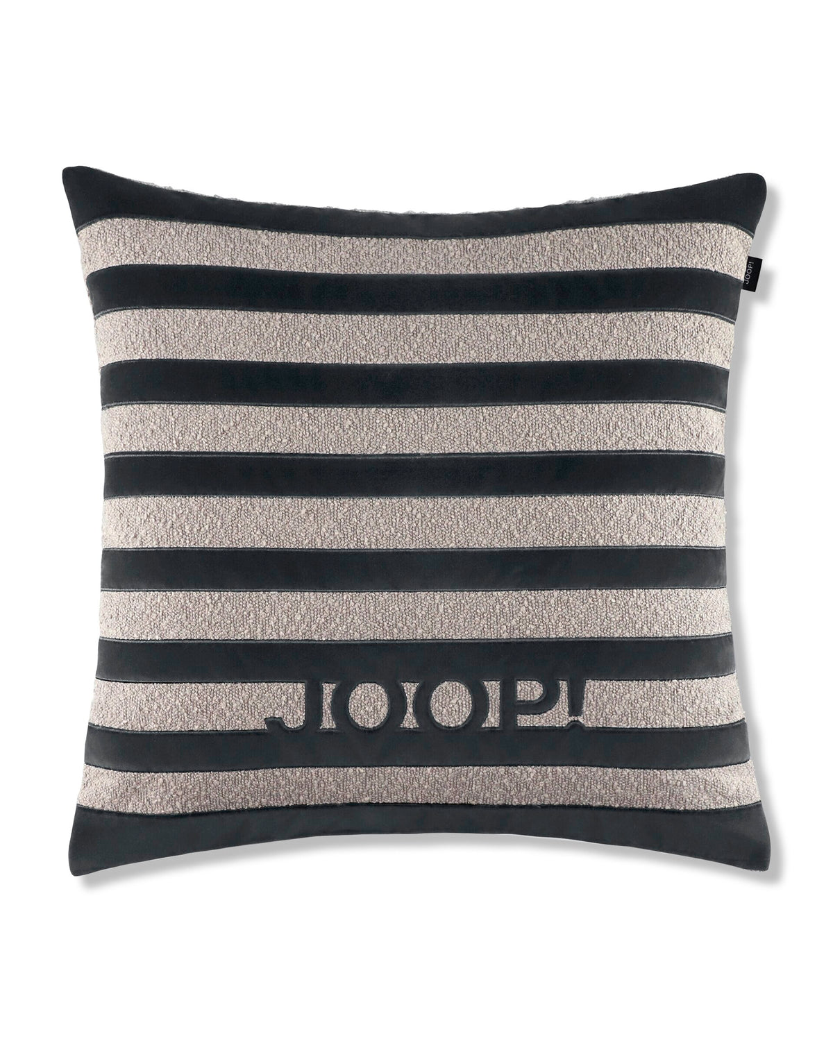 JOOP! FABRICS STUDIO 003 Cushion with fleece filling 60x60 cm, Black