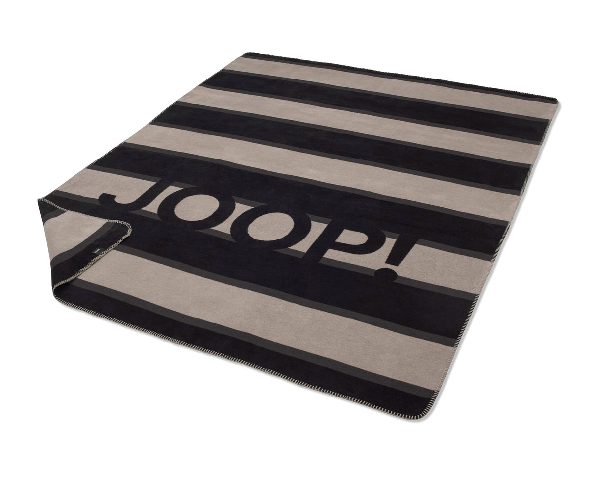 JOOP! FABRICS STUDIO 003 Wohndecke 150x200 cm, Schwarz