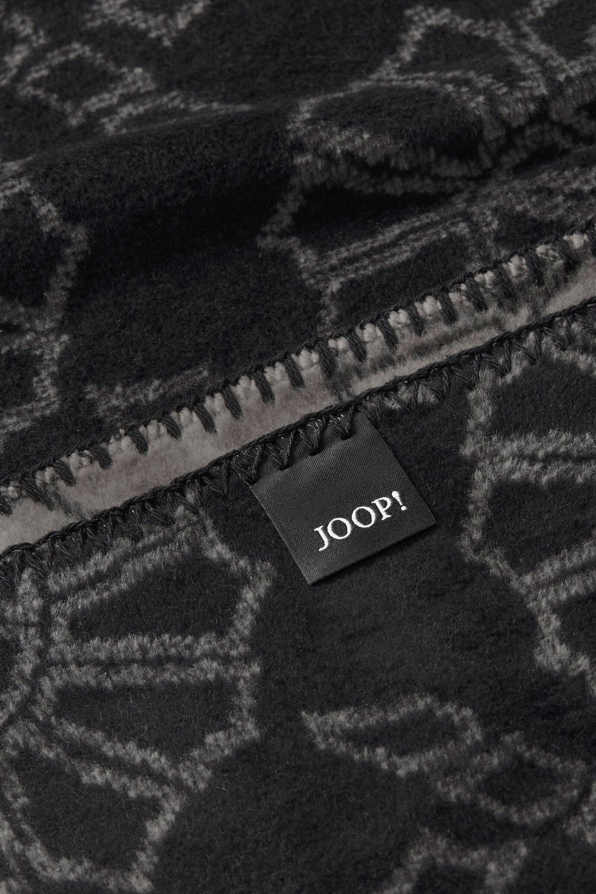 JOOP! FABRICS STUDIO 004 Wohndecke 150x200 cm, Schwarz