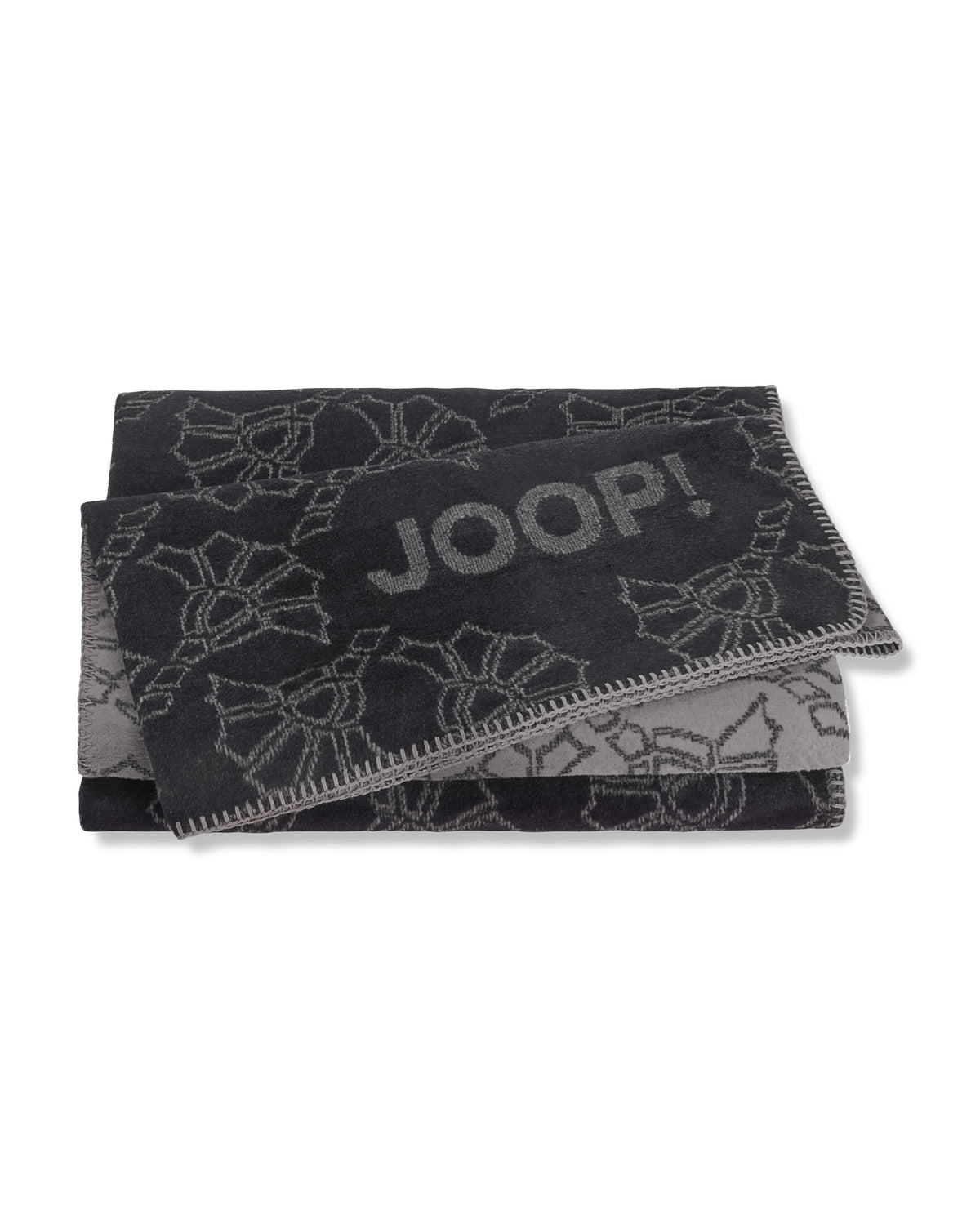 JOOP! FABRICS STUDIO 004 Wohndecke 150x200 cm, Anthrazit