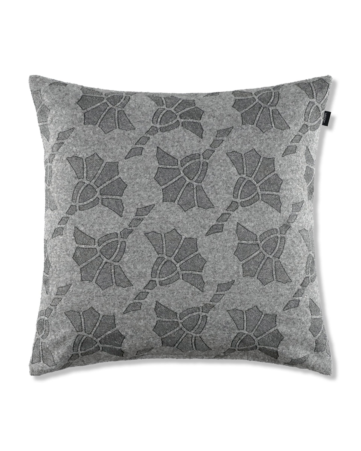 JOOP! FABRICS STUDIO 005 Upholstered Cushion with Fleece Filling 50x50 cm, Anthracite
