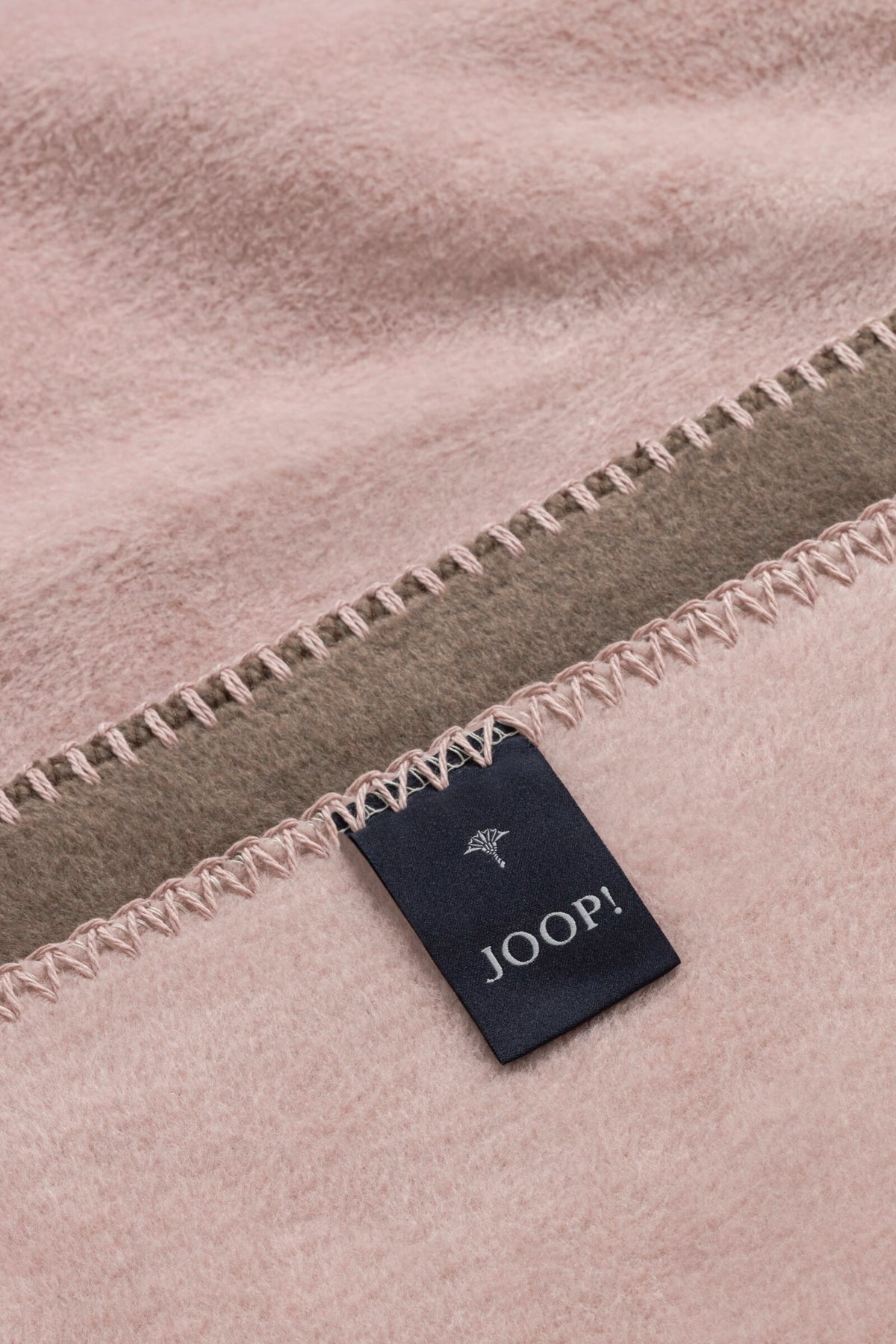 JOOP! FABRICS COLLECTION Wohndecke UNI-DOUBLEFACE, 150x200 cm, Taupe-Lotus