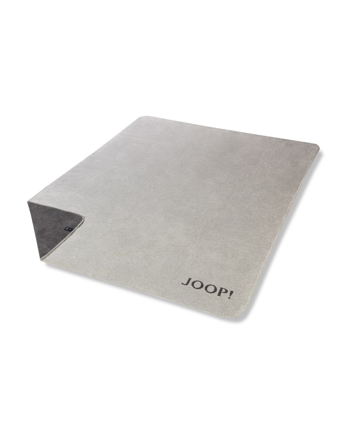 JOOP! FABRICS COLLECTION Wohndecke UNI-DOUBLEFACE, 150x200 cm, Ash-Schiefer