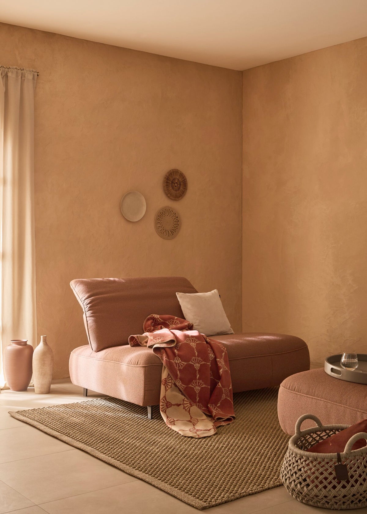 JOOP! CORNFLOWER ALLOVER Wohndecke 150x200 cm, Siena