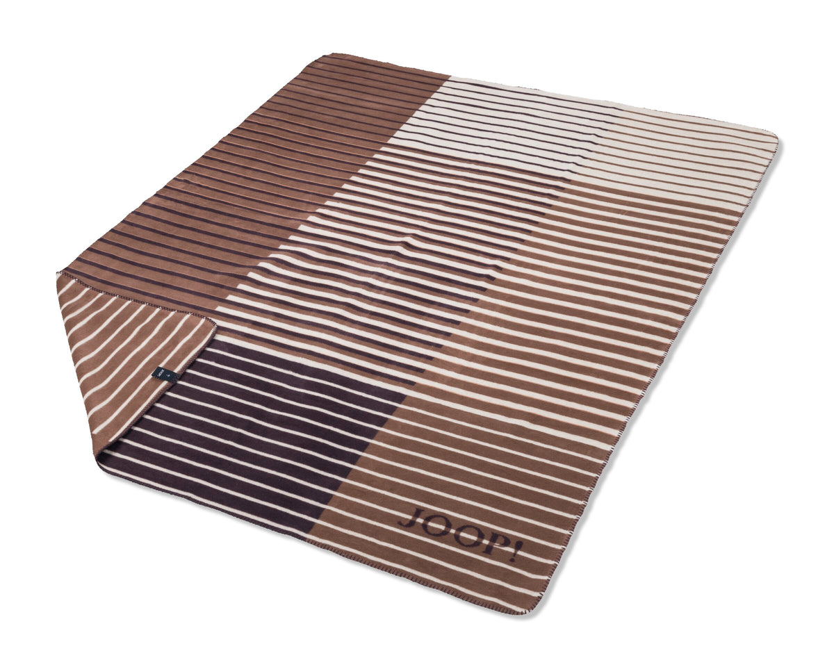 JOOP! DIVIDED Wohndecke 150x200 cm, Karamell