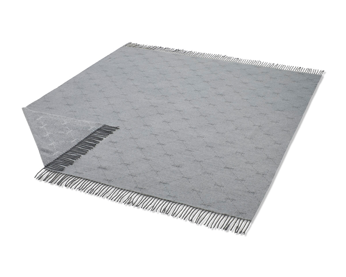 JOOP! FINE-DIAMOND Plaid 130x170 cm, Silber
