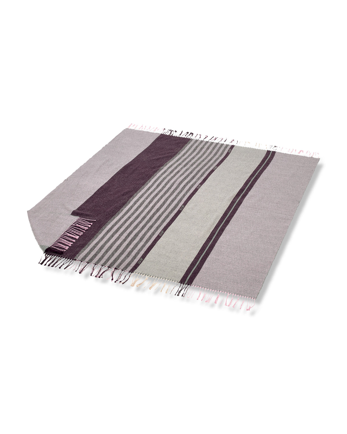 JOOP! FINE-HERRINGBONE Plaid 130x170 cm, Rose