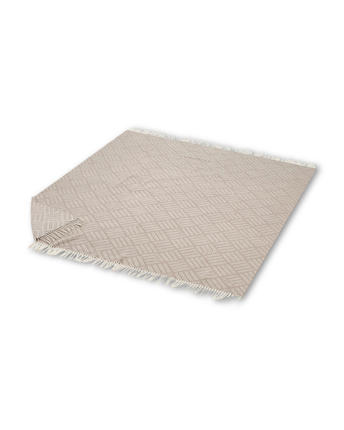 JOOP! FINE-MESHWORK Plaid 140x180 cm, Natur-Ecru
