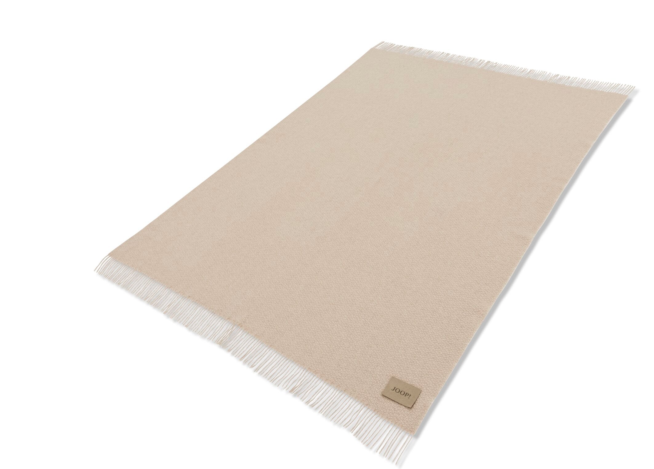 JOOP! FINE-WOVEN Plaid 130x190 cm, Natur