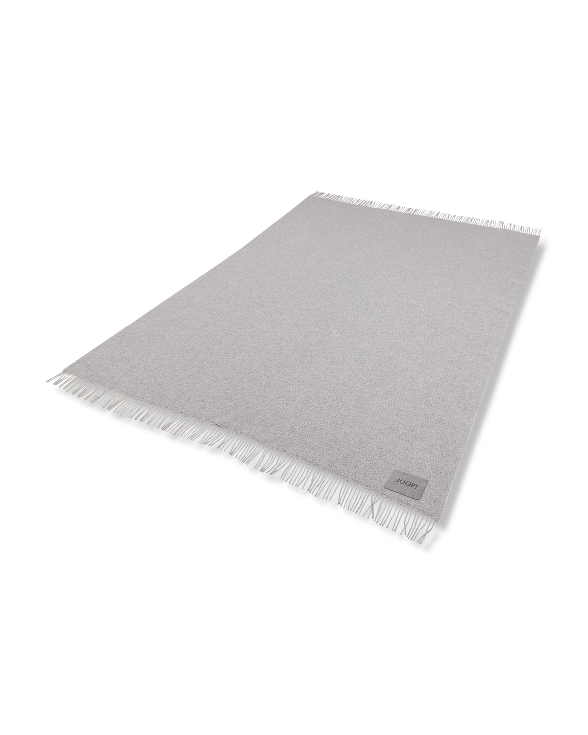 JOOP! FINE-WOVEN Plaid 130x190 cm, Silber