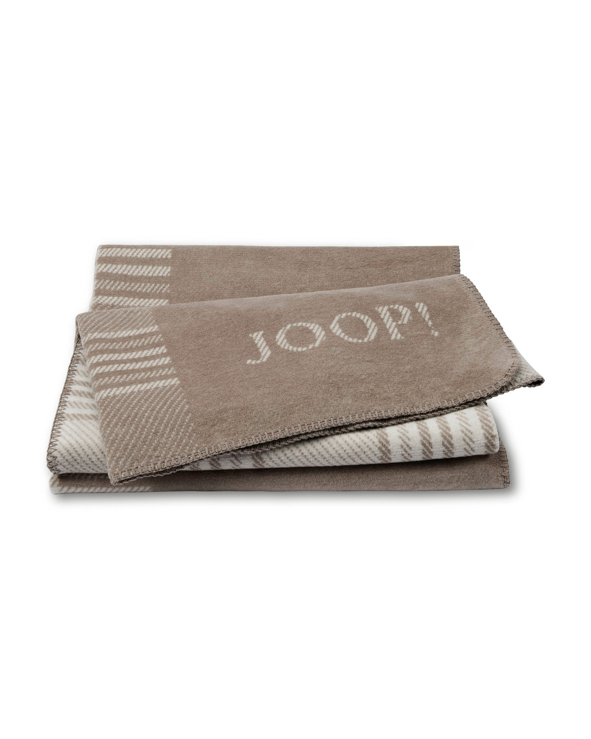 JOOP! FRAMES Throw Blanket 150x200 cm, Sand
