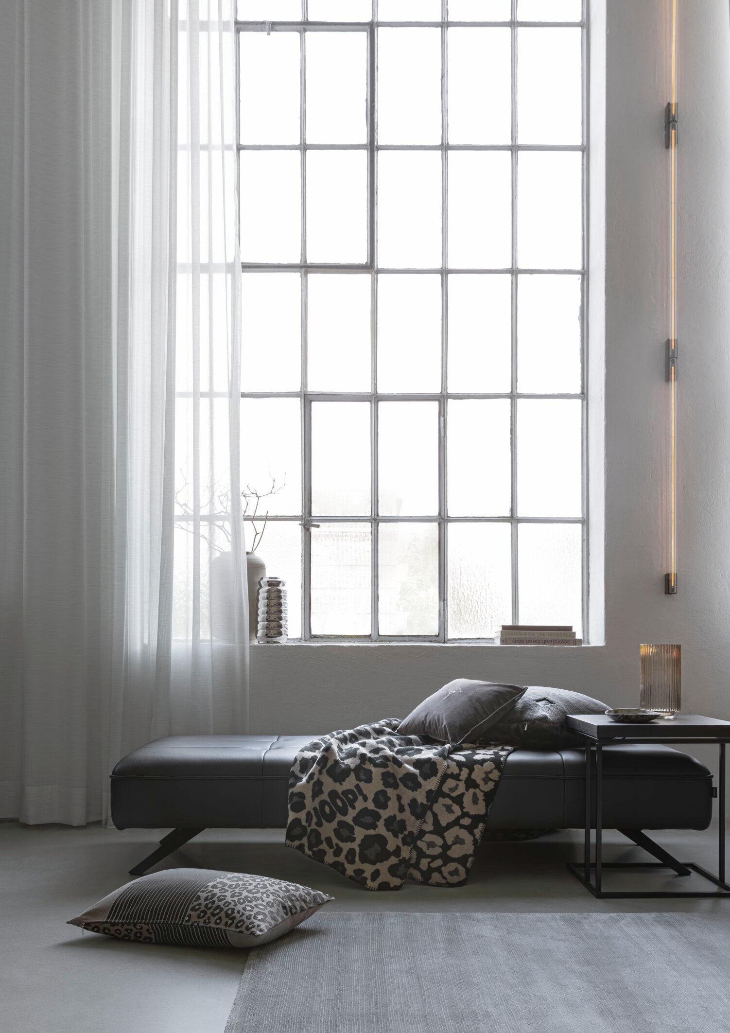 JOOP! LEO Wohndecke 150x200 cm, Taupe