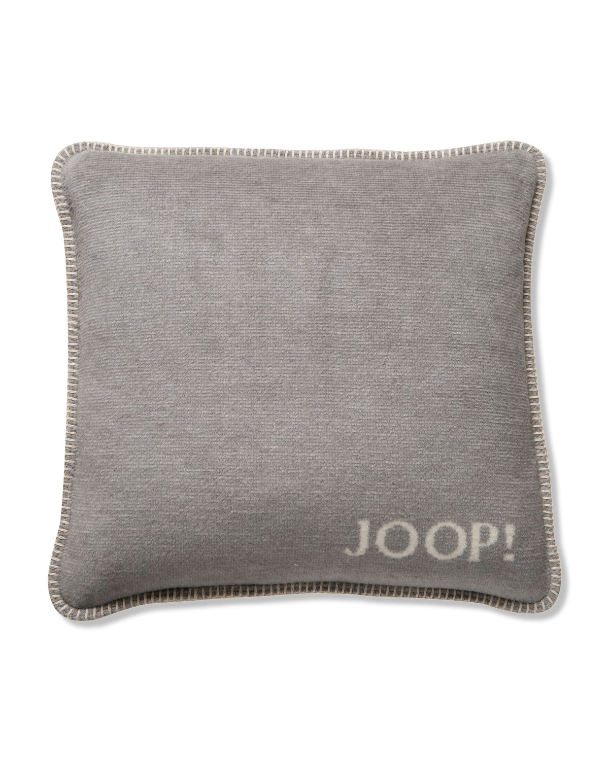 JOOP! MELANGE DOUBLEFACE Cushion 50x50 cm, Silver-Natural